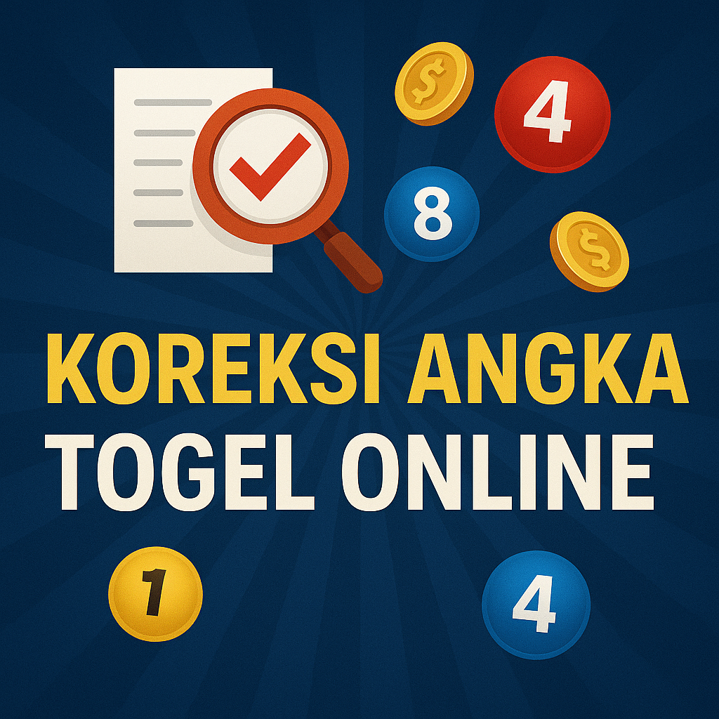 Koreksi Angka Togel Online